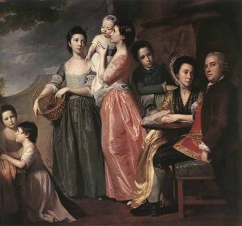 George Romney : The leigh Family